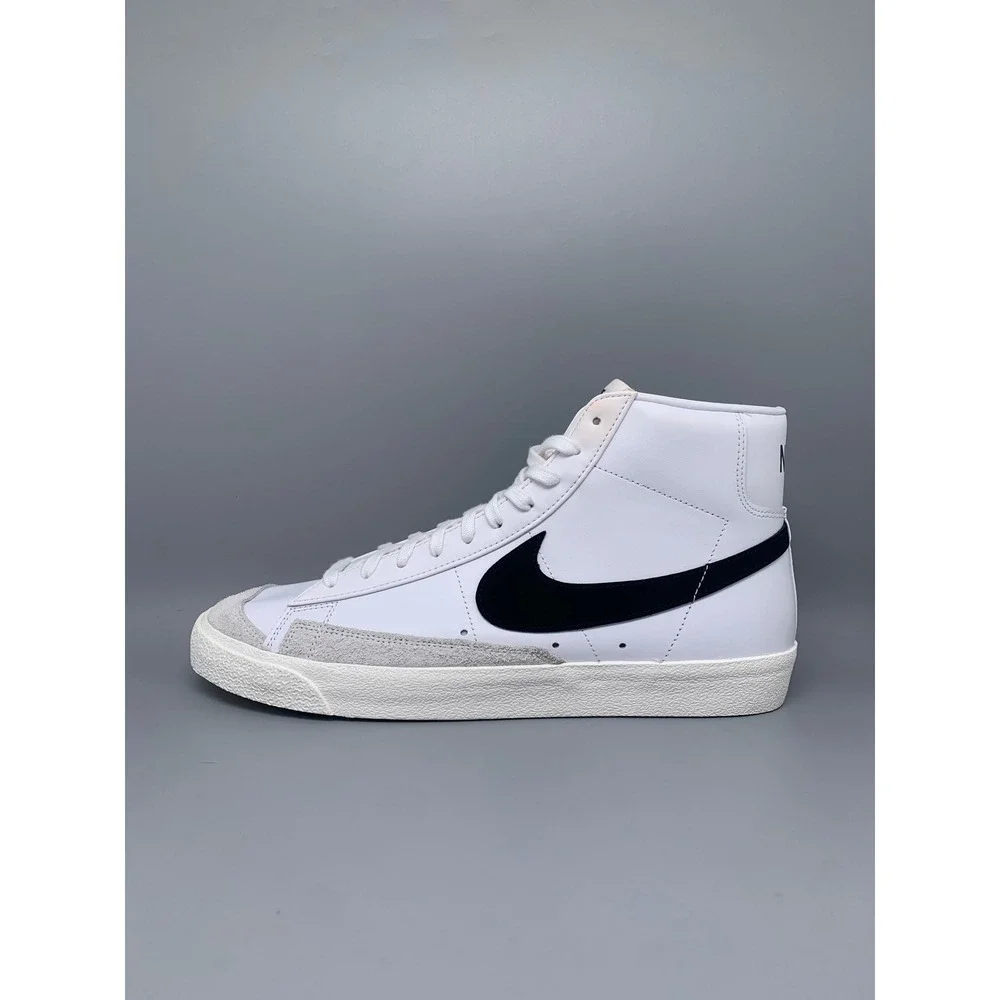 Nike Blazer Mid 77‎ Vintage White Black Shoes BQ6806-100 Men's Sz 13 New!